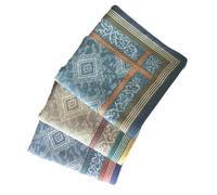 amangul Cotton Handkerchiefs Men's Handkerchiefs Soft And Comfortable Versatile Usage Gift