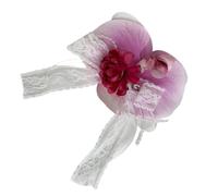 amangul Elegant Artificial Orchids Hair Clip For Women Sweet Floral Hairpin Barrettes For Daily Party Wedding Accessories
