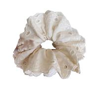 amangul Elegant Hair Scrunchies Lace Hair Tie For Low Ponytail Hairstyles For Fashionable Women(As Shown)