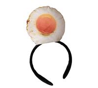 amangul Funny Hotdog Headband - Party Food Hat Costume - Fried Eggs