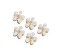amangul Glinting Crystal Hair Jewelry Queen Headdress Hair Claw for Pageant Proms Bridal Wedding Bridal Wedding Headwear(White)