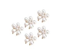 amangul Glinting Crystal Hair Jewelry Queen Headdress Hair Claw for Pageant Proms Bridal Wedding Bridal Wedding Headwear(flowers)