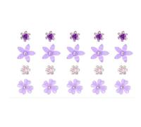 amangul Glinting Crystal Hair Jewelry Queen Headdress Hair Claw for Pageant Proms Bridal Wedding Bridal Wedding Headwear(4 mixed)