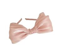 amangul Lace Bowknot Hair Hoop for Women Elegant French Mesh Headband Nonslip Fascinator Hairband for Special Occasion Daily Use(As Shown)