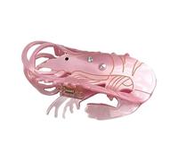 amangul Large Rhinestones Pearls Acetate Hair Claw Clip Women Girls Fashion Hair Accessories Party Daily Use(As Shown)