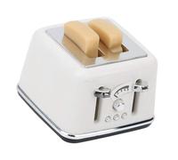 amangul Miniature Bread Toaster Simulation Doll House Decoration 1/12 Kitchen Scene Accessory for Kids Creative Pretend Play Game Kitchen Model