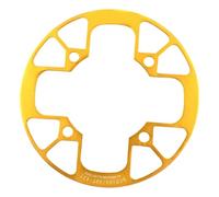 amangul Mountain Bike Protector Chainring Protections Covers Aluminum Alloy Bicycles Crank Protections Plate Bike Crankset Bicycles Sprocket Crankset Guard Chainwheel