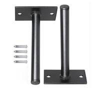 amangul Multifunctional Pull Up Rod Handle with Barbell Sleeve Fitness Wall Mounted Weight Plate for Homes Gym Strength Training Nonslip Workout Handle Quick Installation Gym Equipment