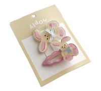 amangul Pack Of 2 Sweet Cartoon Animal Hair Clip For Girls And Toddler Lovely 2000s Hair Barrettes Hair Accessories For Daily We(Little)