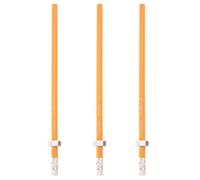 amangul Quiet Threaded Pencil with Sliding Nut for Concentration Stress Relief Wooden Sensory School Supply Writing Tool Sensory Threaded Pencil for Kids
