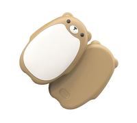 amangul Silicon Hand Warmers Clasps Design 3 Speed Temperature Control Delicate Rechargeable Heating Device for Women Friend Two Piece Magnetics Hand Warmer