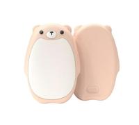amangul Silicon Hand Warmers Clasps Design 3 Speed Temperature Control Delicate Rechargeable Heating Device for Women Friend Two Piece Magnetics Hand Warmer