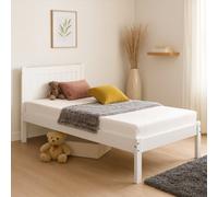 Amani Clifton White Wooden Bed Frame 4'6" Double