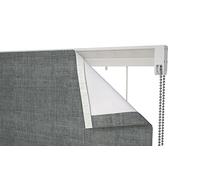 Amania Trading 100cm SAFETY CONNECT DIY Roman Blind Complete Kit, White