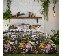 Furn. Amanita Duvet Cover Set Forest Green Green