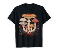 Amanita Death Cap Warning Label Scientific Mycologist T-Shirt