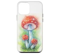 Amanita Muscaria Mushroom Illustration - Fly Agaric Art Case for iPhone 12 mini