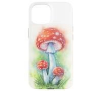 Amanita Muscaria Mushroom Illustration - Fly Agaric Art Case for iPhone 15
