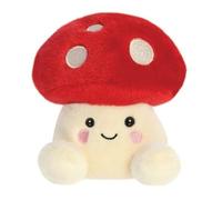 Aurora, 33767, Palm Pals Amanita Mushroom, 5In, Soft Toy, Red & Beige