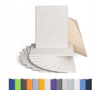 Amantech 12 Pack Acoustic Panels Self Adhesive Sound Proof Foam, High Density Sound Acoustic Panel, 16X12X0.4 Inch Rectangle Panels in Home, Office, Reccording Room, Studio,and more(Beige)