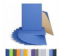 Amantech 12 Pack Acoustic Panels Self Adhesive Sound Proof Foam, High Density Sound Acoustic Panel, 16X12X0.4 Inch Rectangle Panels in Home, Office, Reccording Room, Studio,and more(Sky Blue)