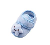 Amaone Baby Boys Girls First Walking Shoes 0-18 Months Infant First Walking Soft Sole Anti-Slip Casual Flats Crib Shoes Winter Warm Slippers Moccasin Prewalker