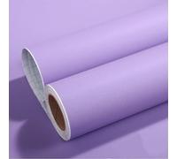 Amaowdc Self Adhesive Wallpaper Purple Peel and Stick Wallpaper 44.5cmX300cm Vinyl Wrap for Furniture Sticky Back Plastic Matte Waterproof Removable Paper for Living Room Bedroom Wall