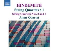 Amar Quartet - Hindemith: String Quartets Nos. 2/ 3 [Naxos: 8.572163]