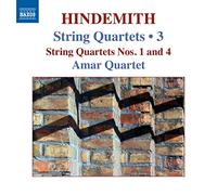 Amar Quartet - Hindemith: String Quartets, Vol. 3 - Nos. 1 & 4