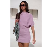 Amara Mini Sweater Dress by free-est at Free People in Plum Blossom, Size: Large - female