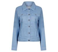 AMARA REYA Women's 'Feather' Stretch Cotton Lightweight Casual Denim Summer Jacket