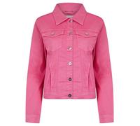 AMARA REYA Women's 'Feather' Stretch Cotton Lightweight Casual Denim Summer Jacket