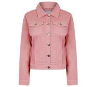 AMARA REYA Women's 'Feather' Stretch Cotton Lightweight Casual Denim Summer Jacket