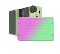 Amaran Ace 25c On-Camera Video Light,25w CCT 2300K-10000K RGB Pocket Light Support APP Control,Rechargeable PD Fast Charging for TikTok, Creator, Outdoor Photography(Green)