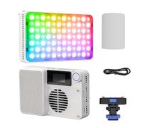 Amaran Ace 25c RGB Video Light,25W On Camera Light CCT 2300K-10000K | Up to 5,908 lux@0.5m,Rechargeable Battery and PD Charging,Magnetic,App Control for Vlog,Photography,Videographer