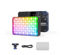 Amaran Ace 25c RGBWW Full Color LED Light, 32W On-Camera Video Light, 2300K-10000K, 5908 Lux @ 0.5m, USB-C Fast Charging, Magnetic Mount, 12 Lighting Effects, Wireless amaran App Control - Charcoal