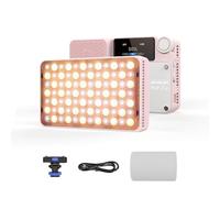 Amaran Ace 25x Bi-Color LED Light, 32W On-Camera Video Light, 2700K-6500K, 6320 Lux @ 0.5m, USB-C Fast Charging, Magnetic Mount, 9 Lighting Effects, Wireless amaran App Control - Pink