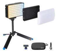 Amaran Ace 25x Kit, Pocket Bi-Color LED Light: Boost Mode Up to 32W, Bi-Color Mini Video Light (2,700-6,500K), 1,600 Lux@1m, 4,500mAh Battery with PD Fast Charging for Mobile Creators (Charcoal)