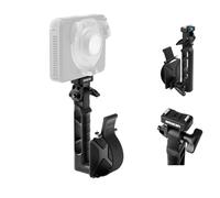 Amaran Ace Lock to Baby Pin Adapter Grip, Quick Release Handheld Grip with 5/8in Receiver, Integrated Tilting Bracket and Silicone Strap for amaran Ray 60c, 120c, Ace 25x, 25c, V-Mounts