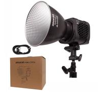 Amaran Halo 200x with Reflector 200W Compact Cob Led Video Light CCT 2,700K - 6,500K Bowens Mount Continuous Light 9 Effects App Control for Photography,Made by Aputure