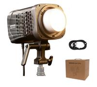 Amaran Halo 300x Compact COB Led Video Light 305W CCT 2,700K - 6,500K Bowens Mount Continuous Light 16,200 lux @ 1m 9 Effects App Control for Photography,Made by Aputure