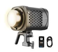 amaran Halo 600x 610W Bi-Color COB Video Light, 32,500 Lux @1m, 0-100% Dimming, All-in-One Monolight with AC Power, Metal Bowens Mount, CRI 96+, TLCI 97+, DMX & App Control