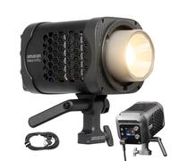 Amaran Halo 600x Bi-Color LED Video Light,2700-6500K, 32,500 Lux@ 1m Bowens Mount Light with NFC & APP Control,28dBA Fan Noise,Portable Continuous Lighting for YouTube TikTok Studio (Amaran Halo 600x)