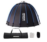 Amaran Light Dome 90 35.4"/90cm Parabolic Softbox,Quick Release with Diffusers/Grid/Bag for Bowens Mount Continuous Lighting Compatible with Aputure 600D/300X/Amaran 200/100/300c/150c,by Aputure