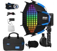 Amaran Ray 120c 120W Bowens Mount RGB Video Light with Octa Dome 30 Softbox | CCT 1,800K-20,000K COB LED Light APP Control for Photography,Live Streaming