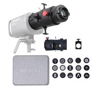 Amaran Spotlight SE 36° Lens Gobos Kit, Aputure Projection Lens Modifier Compatible with Amaran 300C Amaran 150C Amaran 200X S Amaran 60X S Aputure 300X and etc