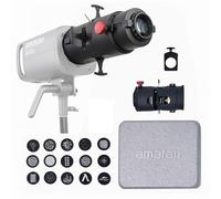 Amaran Spotlight SE 36° Lens Gobos Kit,Projection Lens Modifier Compatible with Amaran 300C 150C 200X S Amaran Halo 300x 200x 100x 60x and etc
