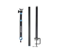 amaran Verge Desk Clamp Stand - Fully Adjustable 360° Swing Arm Desk Mount with 1m Vertical Height Adjustment, Pan & Tilt Control, and Cable Management for Verge & Verge Max Lights - Black