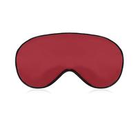 Amaranth Red Eye Mask for Women & Men, Breathable & Adjustable Eye Cover, Ultra Soft Sleep Mask, Lightweight Travel Blindfold for Airplane, Nap, Night Sleeping