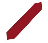 Amaranth Red Table Runner for Dining Table, Short Plush Runners Washable & Durable Tablerunner Modern Home Decor for Wedding, Kitchen, Holiday 229*33cm